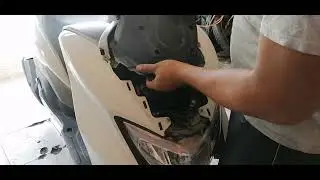como quitar carenado de suzuki burgman