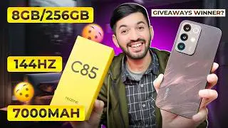 Realme C85 Full Review | Paisa Wasool Phone Under 50K 💰 | Giveaway Winner 🏆