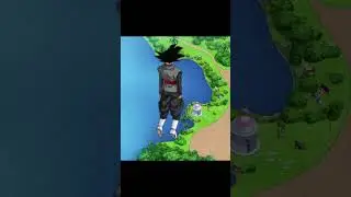 BLACK GOKU SEES BEERUS || MONGTAGEM SUPERSONIC - SLOWED REVERB || #dragonball #goku #edit