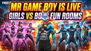 Mr Game Boy Is Live Telugu || girls vs boys fun rooms