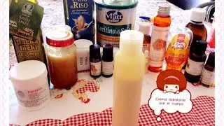 Crema para el cuerpo emulsionada en frío con Lecitina de soya.