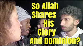 Speakers Corner - Amir Brings One Of The Worst Arguments To Wes, Muhammad Is The Son of Man, lol