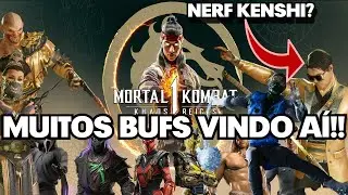 🔥 BUF BARAKA, MILEENA, SUB-ZERO E TANYA! NERF NO KENSHI?? E MUITO MAIS! 🔥