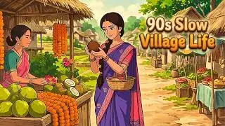 A Quiet Morning in My Village | 90's village life moment #80s #villagelife #moments #memories