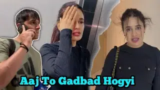 Aaj to solid Gadbad hogyi 😢 @princenarulamusic5128  #vlog #princenarula #yuvikachaudhary