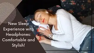 New Sleep Experience with Headphones: Comfortable and Stylish!#ear pain #ipods