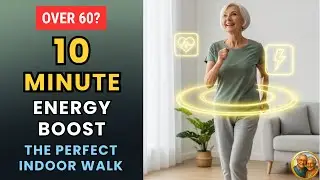 Indoor Walking for Seniors: 10 Minutes to Boost Energy & Health