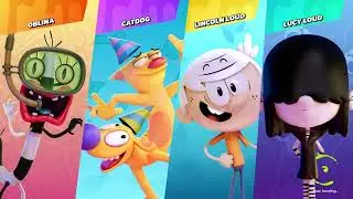 Oblina/CatDog Vs Lincoln Loud/Lucy Loud|Nickelodeon All-Star Brawl