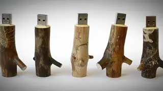 Buy wooden USB drive
