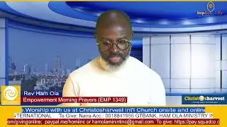 #Empowerment #Morning #Prayers #Live. EMP DAY 1349 Rev Ham Ola 181025 @followers @highlight