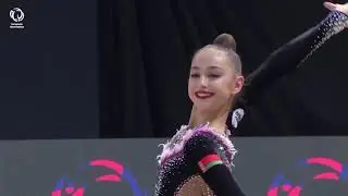Dina AGISHEVA (BLR) - 2020 junior European Champion, rope