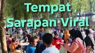 Tempat sarapan viral di jalan jati Sei Mencirim Sunggal Deli Serdang Sumatera Utara 