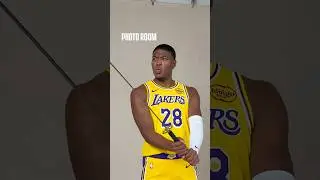 Wait, was that a samurai sword?? Rui, LeBron, Luka & the squad at Lakers Media Day