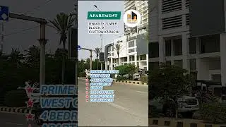 4 bedrooms Apartment dynasty tower block, 9 Clifton karachi #realestate #primeproperty