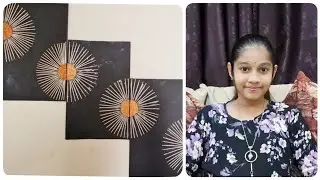 DIY |Easy Craft | Beautiful Wall Decor | Toothpick Craft Idea