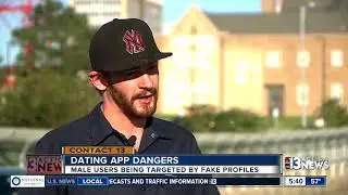 Dating app fake profiles targeting male users