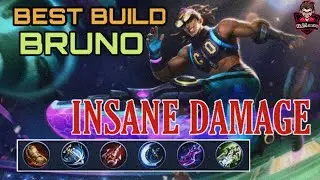 Best Build Bruno 2020 | INSANE DAMAGE | MLBB