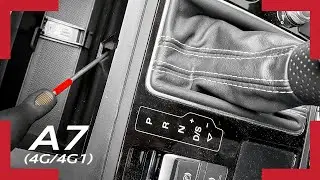 Unlock gearbox automatic transmission in Audi A7/S7/RS7 C7 (4G/4G1)
