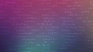 Free Christian Motion Background | Old Testament Names of God Church Screen | Color Background loop