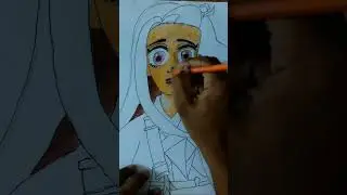 Anime Girl Drawing @IMDsketchart