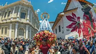 Llegada de Virgen de El Cisne a la Catedral