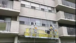 Ryan Cookson Installing new windows in highrise building