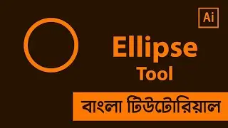 Ellipse Tool in Illustrator Bangla Tutorial | Shadin Creative Design