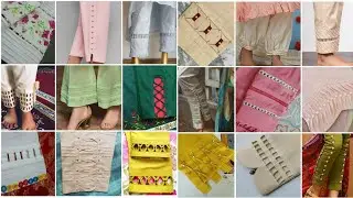 Top Trendy Different Styles Of Trousers||Stylish Capri Designs||Poncha Designs||Plain Trousers Ideas