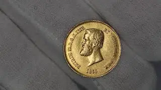 Brasil: 5000 R&eacute;is 1855 O638