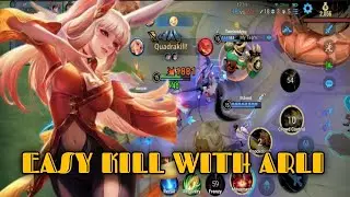 TIPS AND TRICK EZ QUADRAKILL WITH ARLI GAMEPLAY HOK|| WIN || BLACK MYTH