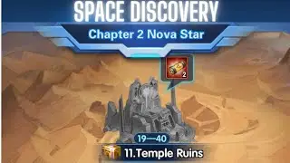X-HERO | Epic Heroes - Space Discovery - Temple Ruins - ALL Treasures - No overpowered Hero run