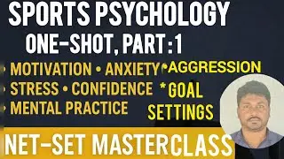 Sports Psychology Quick Masterclass Part-1: Motivation, Anxiety, Stress, Confidence & Goal Setting