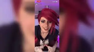 Hiina & Jade livestream (French subtitles loading): PART 2. Hiina “I just want to touch you” -Frozam