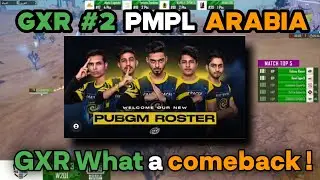 Galaxy Racer #2 in PMPL Arabia || Gxr PMPL Arabia | PMPL Arabia Highlights in Hindi #gxr #pmpl #bgmi