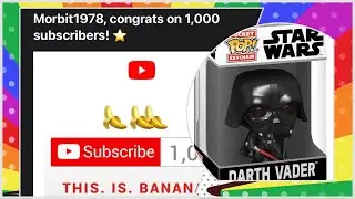 Giveaway Brelok Vader i Banany za 1K YouTube Sub I Destiny 2 I Morbit1978