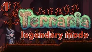 Trying out legendary mode! | #Terraria #letsplay ep. 1