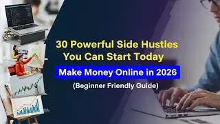 &ldquo;30 Powerful Side Hustles You Can Start Today | Make Money Online in 2026 (Beginner Friendly Guide)&rdquo;