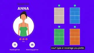 Find an available tennis court anywhere, anytime