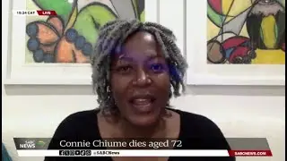 Actress Rami Chuene on the passing of Connie Chiume