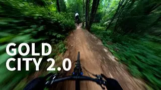 Gold City 2.0 Track at Sentiers du Moulin