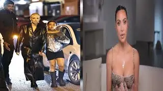 Bianca Censori covers up Kanye's children after Kim's 'warning'
