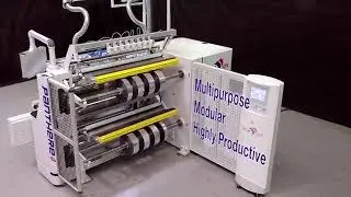 Discover the DCM Panthere 4 slitter rewinder