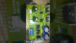 Tda2030 Amplifier circuit board #audio #amplifier #technicalhelp #hindi #12volt #diy #tda2030