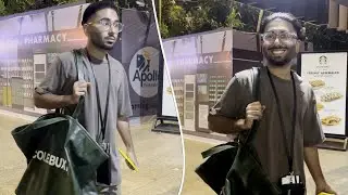Orhan Awatramani aka Orry's New Hairstyle Pulls The Crowd At Mumbai Airport | Lehren Small Screen