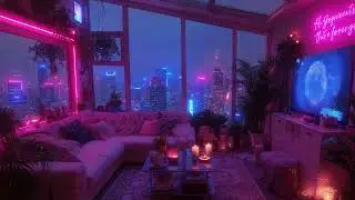 Neon Vibes Lofi - Chill Beats for Stress Relief 🌃 Soothing Lo-Fi Hiphop