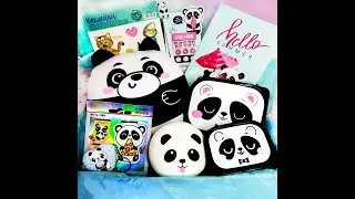 Подарочный бокс с Пандой 🐼. Gift box Распаковка! Милая Панда в сюрприз боксе🎁