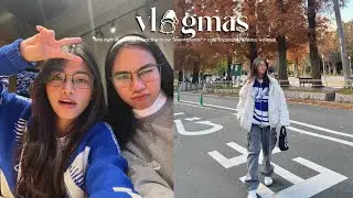 Vlogmas • late night ski + cafe hopping + fil. restau w friends
