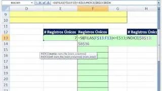 ExcelTrucos Nro #119: Lista Única con Fórmula Dinámica
