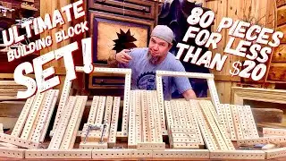Ultimate DIY Building Blocks / Construction Set  - Make Money Woodworking