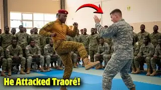 A Young Soldier Attacked Ibrahim Traor&eacute; at a U.S Army Training &mdash; What Happened Next Shocked Everyone